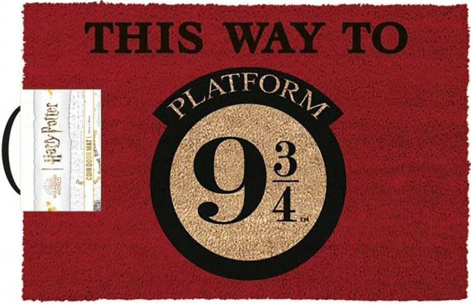 Zerbino Harry Potter This Way To Platform 9 3/4 Cm 60X40 - Gp86378 Zerbino Harry Potter This Way To Platform 9 3/4 Cm 60X40 - Gp86378